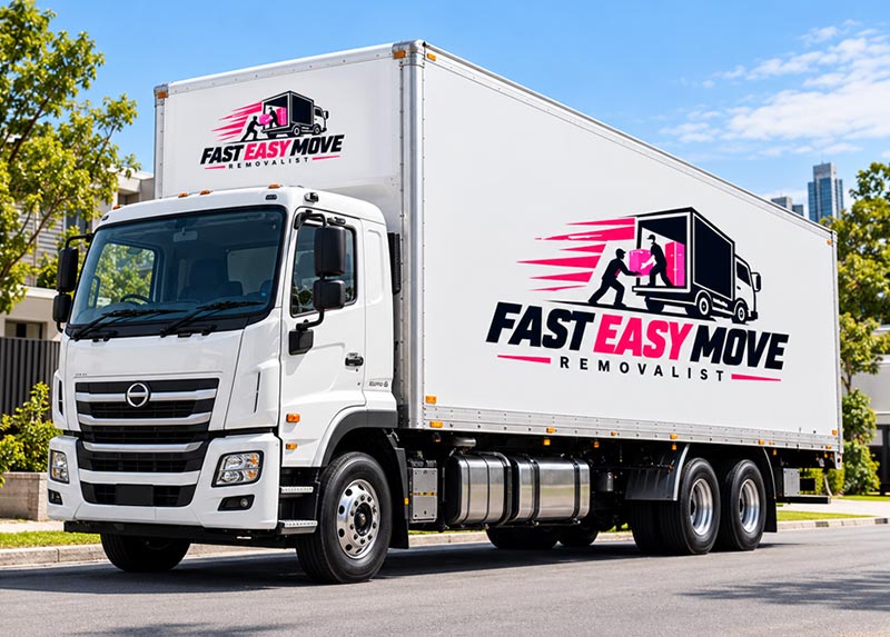 Fast Easy Move Family Plus truck for larger family home relocations