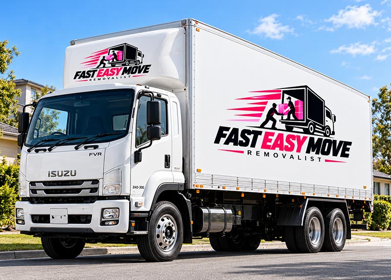 Fast Easy Move Home Mover truck for medium-sized home relocations